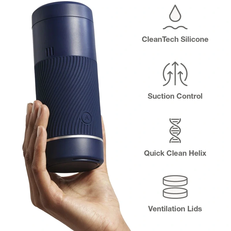 Arcwave - pow manual stroker with suction control blue 3