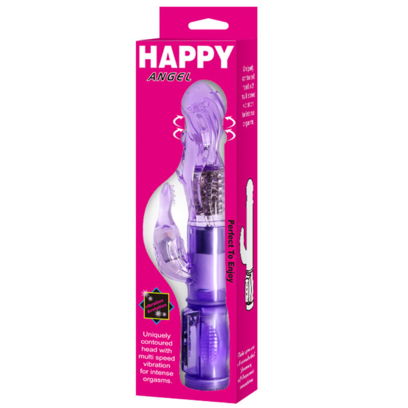 Baile - mini rotator with rabbit happy angel lilac 2