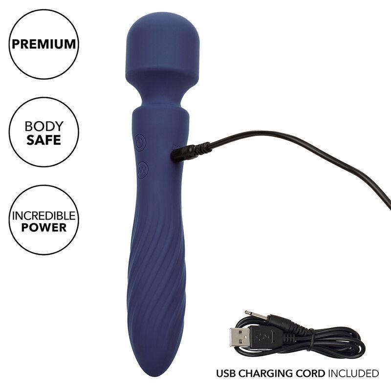 Calexotics - charisma mystique massager dual motors 12 functions 20,5 cm x 4.5 cm purple 6