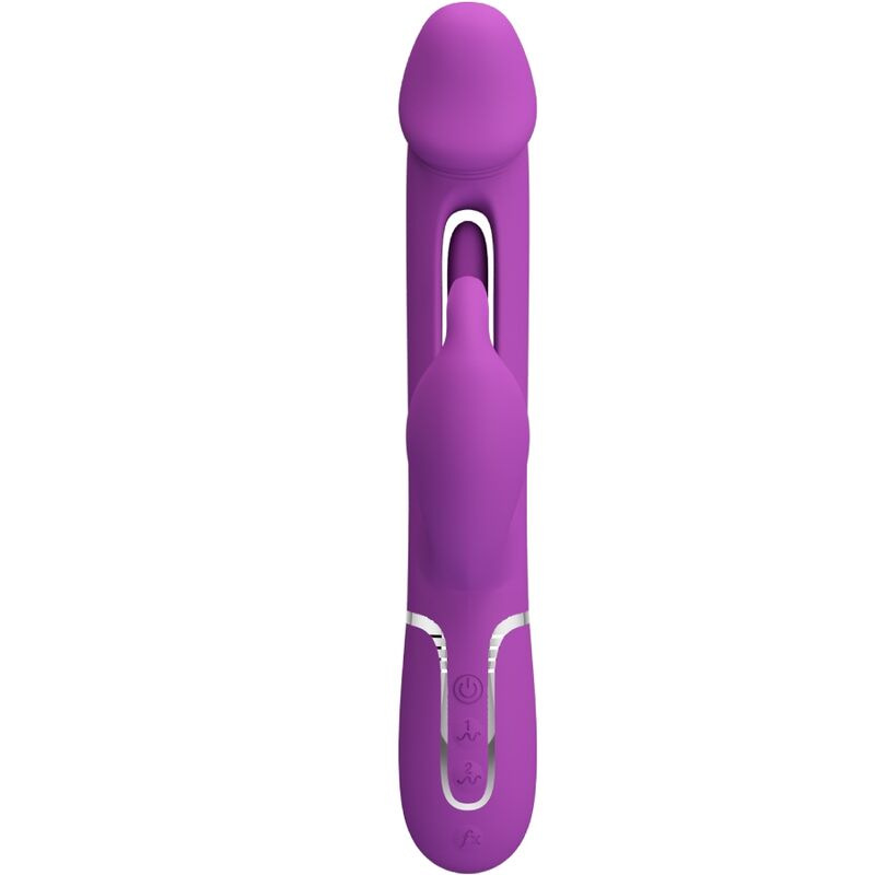 Pretty love - kampas 3 in 1 multifunction rabbit vibrator purple 1