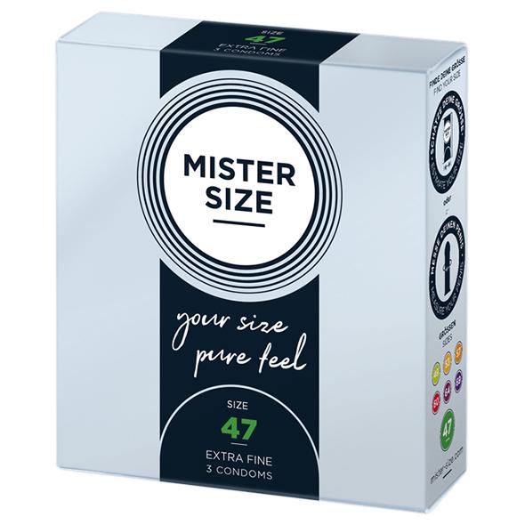 Mister.Size - 47 Mm Condoms 3 Pcs