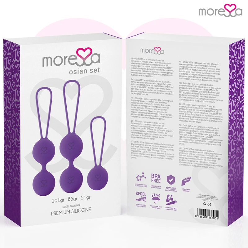 Moressa - Osian Set Premium Lilac Silicone 6