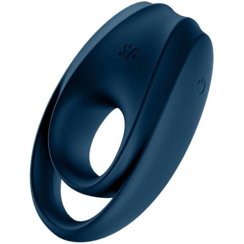 Satisfyer Incredible Duo Ring Vibrator Blue - Vibračný Krúžok