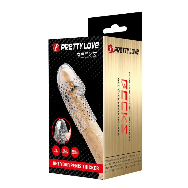 Pretty love - geek's penis sleeve get your penis thicker transparent 2