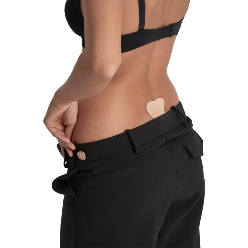 Bye-bra - adhesive thong lace beige one size 1