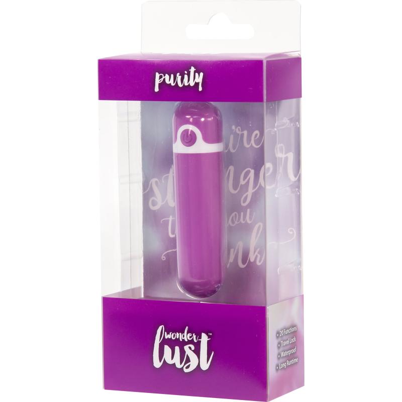 Wonderlust - Purity Rechargeable Bullet Purple 10