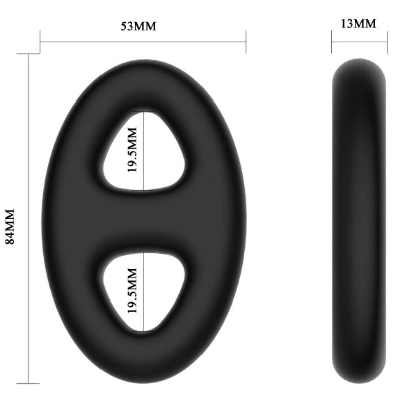 Crazy Bull - Super Soft Double Silicone Ring 4