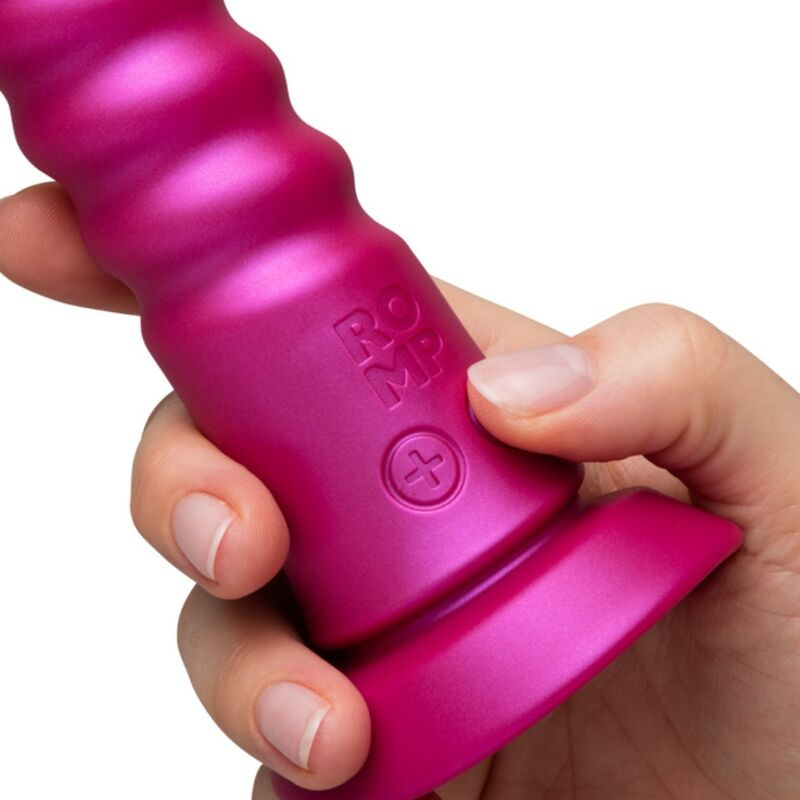 Romp - jiggle up and down vibrator with pink suction cup 3