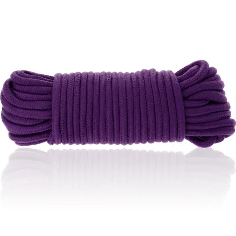 Bondage Cotton Rope 20m Purple - Lano