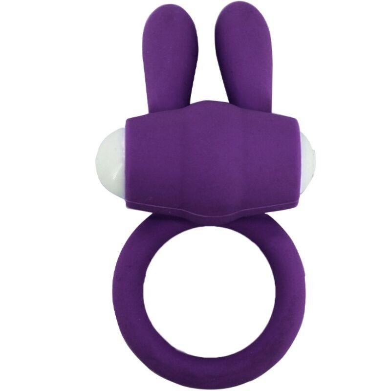 Armony - mr bunny vibrator ring silicone purple 1