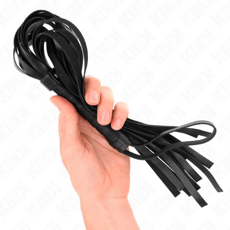 Kink - Simple Black Whip 45 Cm 4