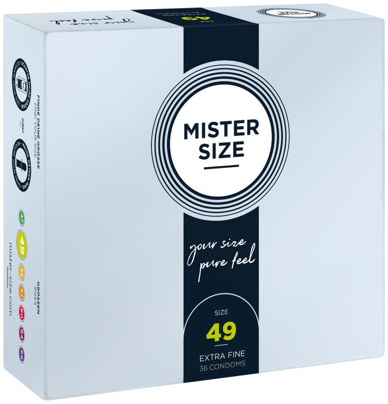 Mister.Size - 49 Mm Condoms 36 Pcs