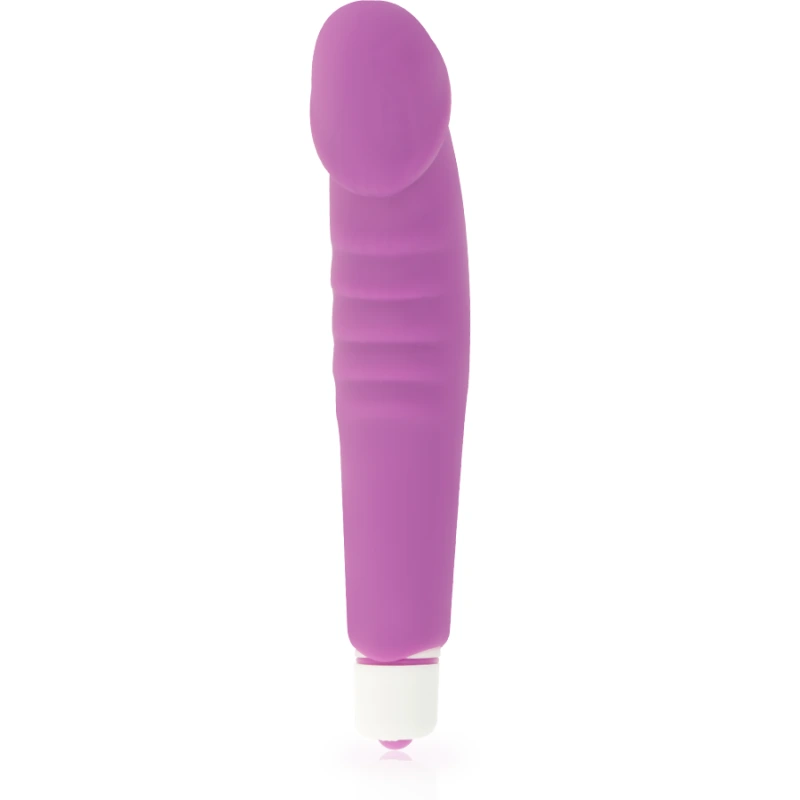 Dolce vita - realistic pleasure purple silicone 3