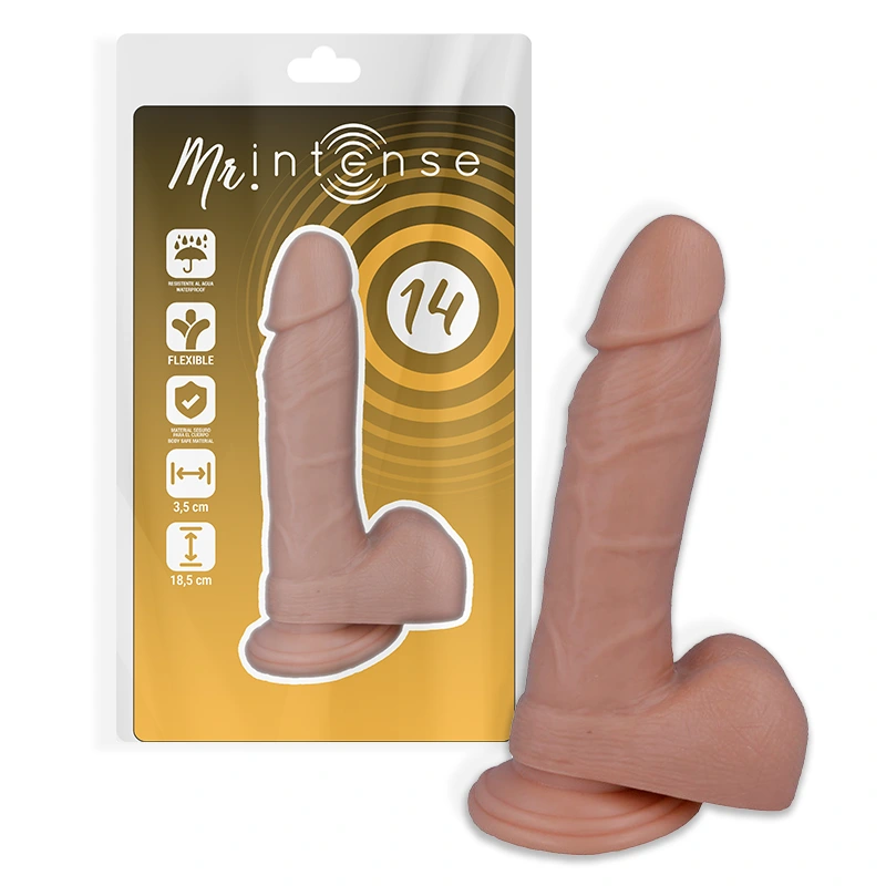 Mr intense - 14 realistic cock 18.5 cm -o- 3.8 cm 6