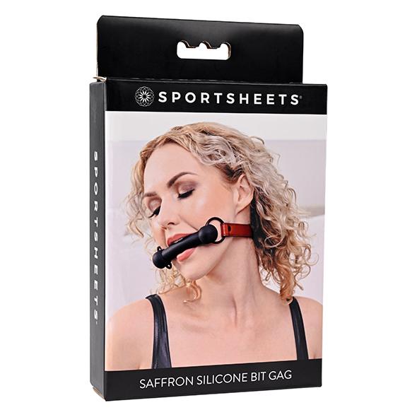 Sportsheets - Saffron Silicone Bit Gag 4
