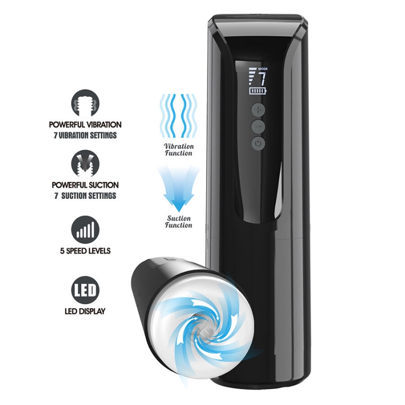 Pretty love - larissa vibrating suction masturbator 1