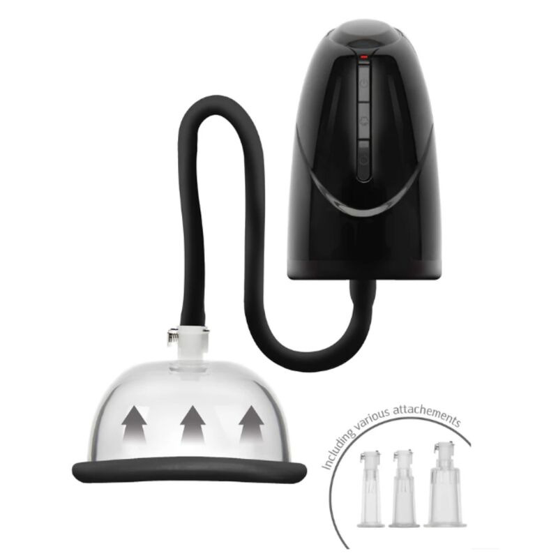 She.e.o - automatic vacuum pump for vagina and clitoris black 1