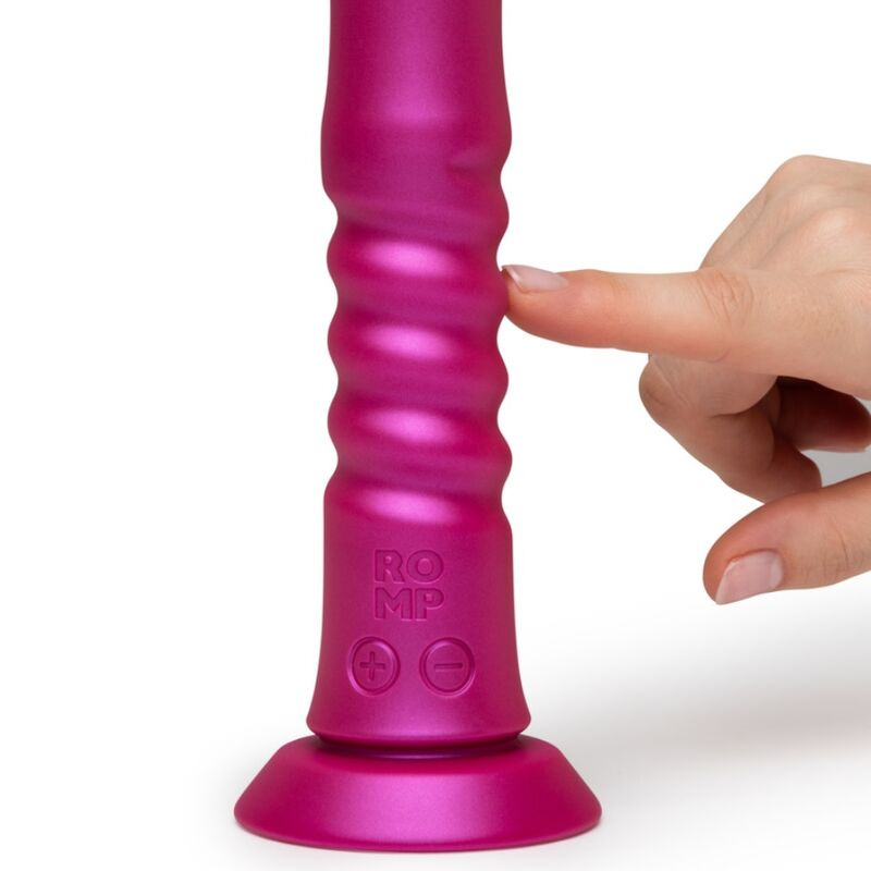 Romp - jiggle up and down vibrator with pink suction cup 4