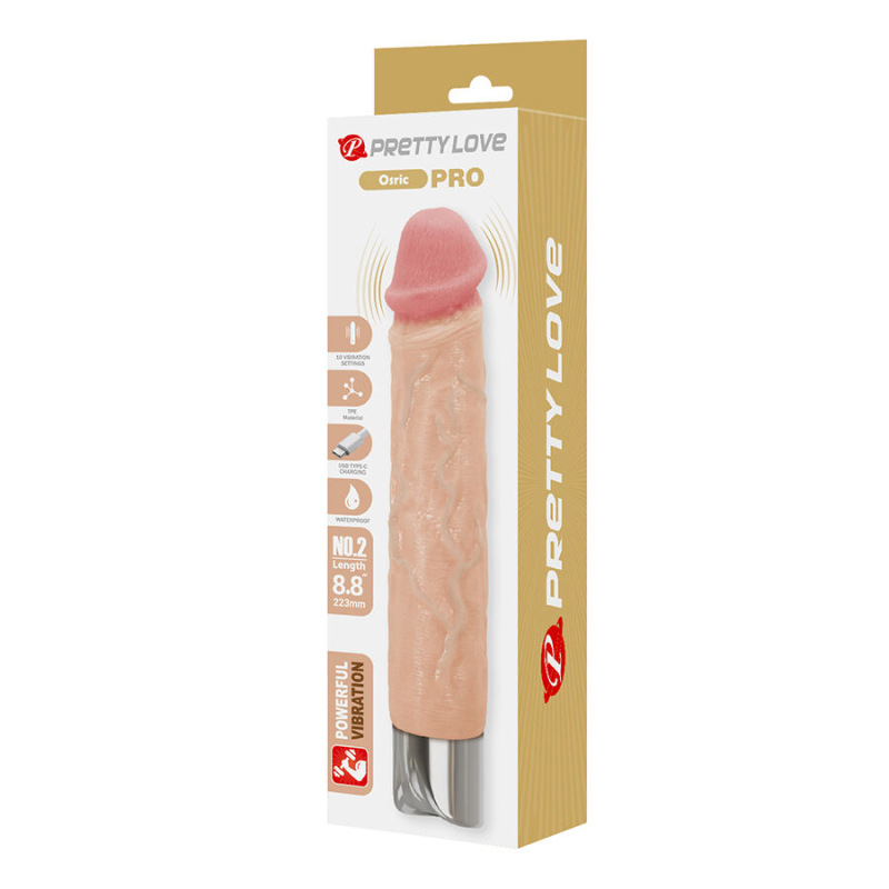 Pretty love - osric pro flexible realistic vibrator 9