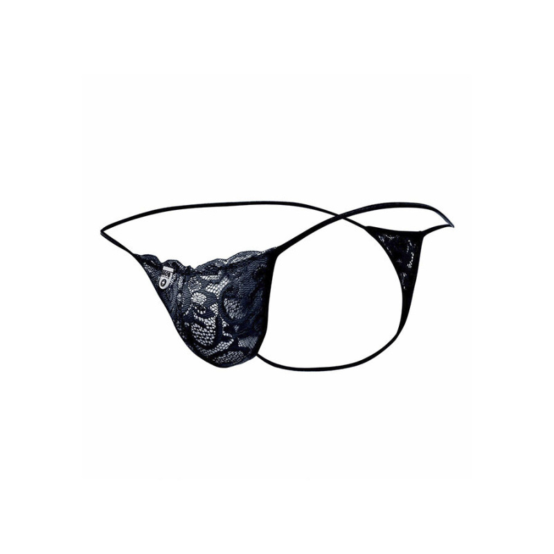 Mob - black lace thong size l/xl 3
