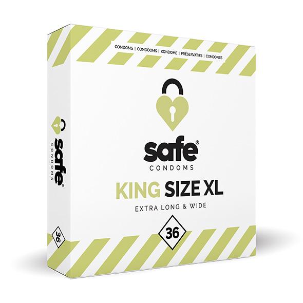 Safe - Condoms King Size Xl 36 Pcs