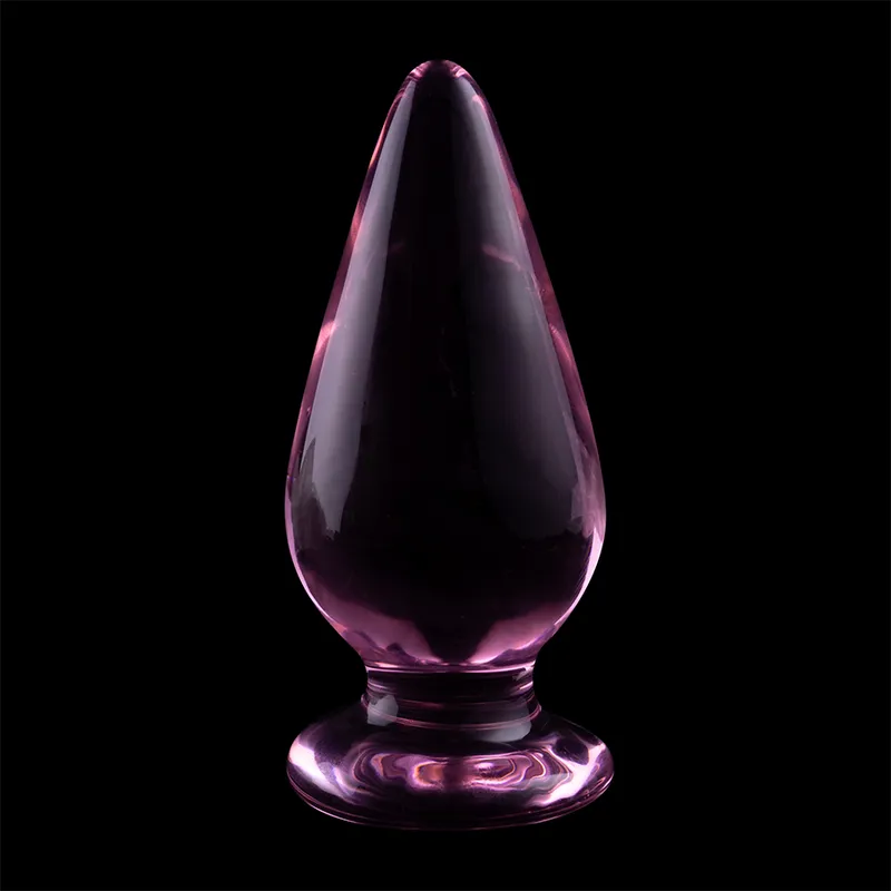 Nebula Series By Ibiza - Model 4 Anal Plug Borosilicate Glass 11 X 5 Cm Pink