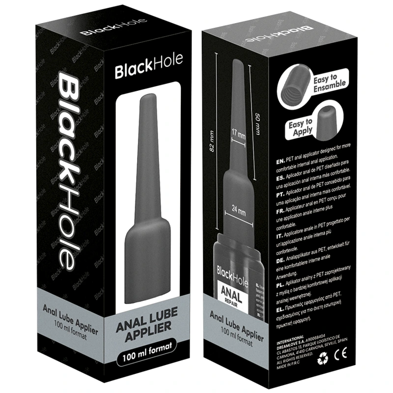 Black hole - anal lube applier l size 100 ml 7