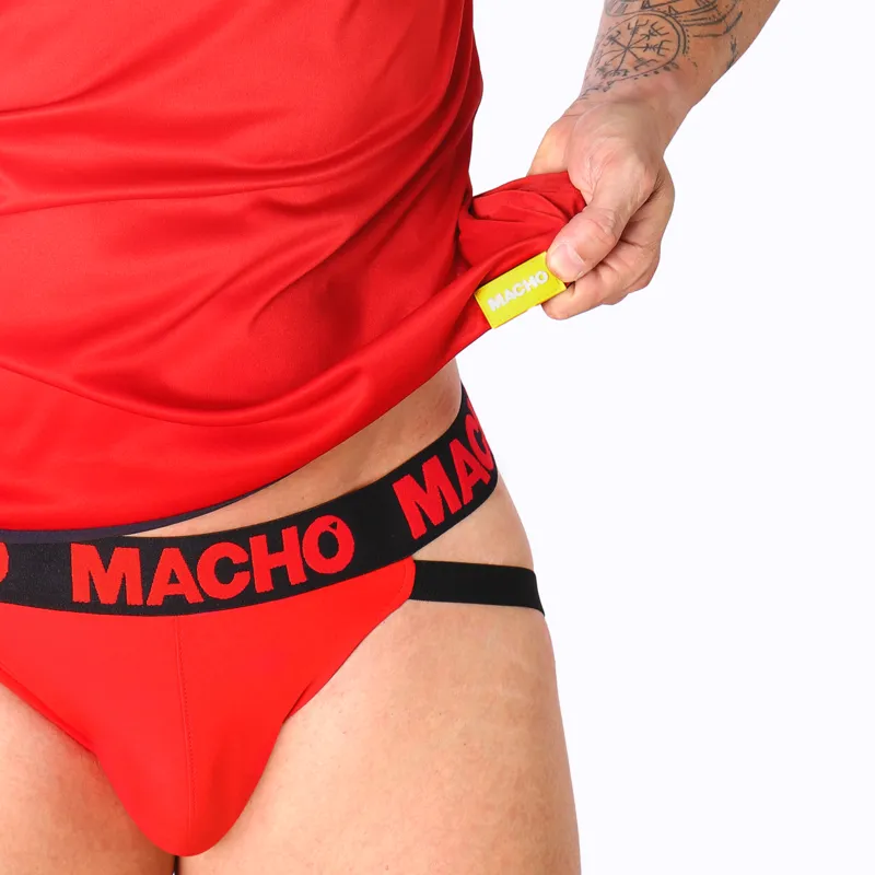 Macho - Red T-Shirt S/M 4