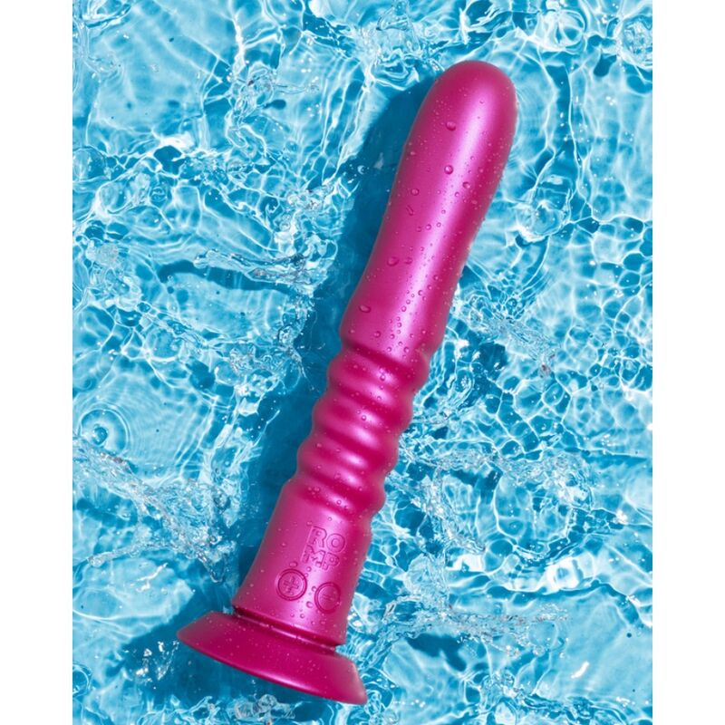 Romp - jiggle up and down vibrator with pink suction cup 8