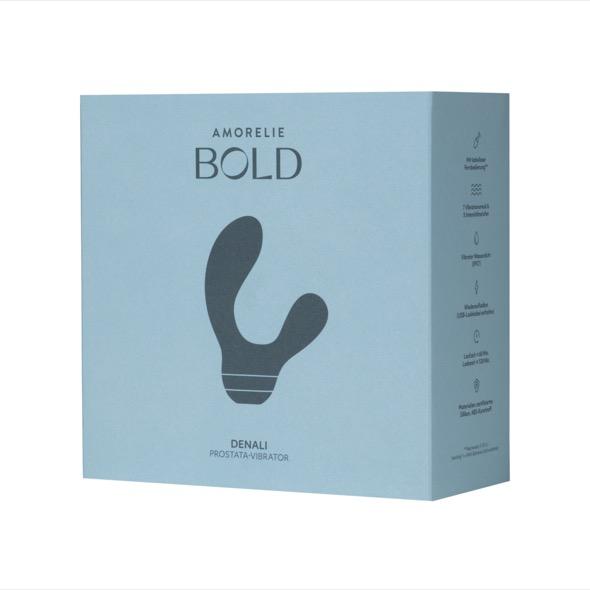 Amorelie Bold - Denali Prostate Vibrator Blue