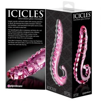 Icicles Number 24 Hand Blown Glass Massager