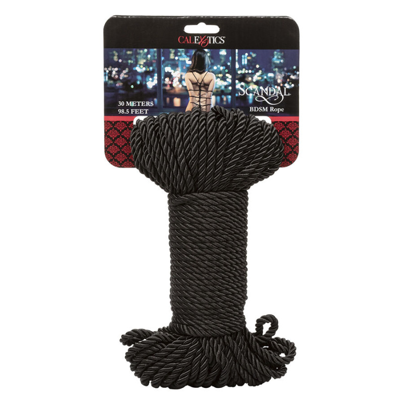 Calexotics - scandal black bdsm rope 30 m 1