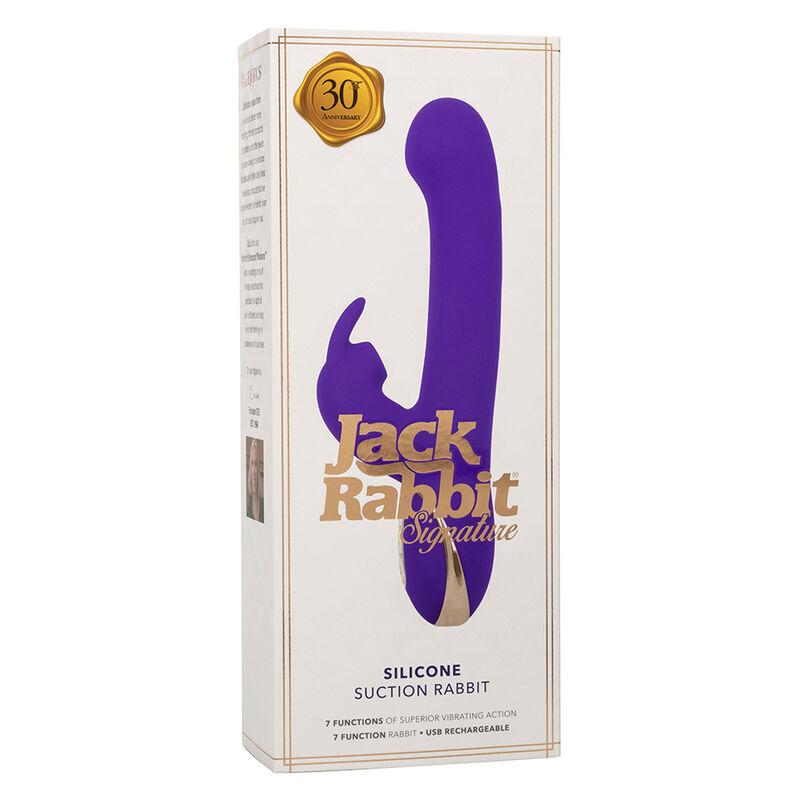 Calexotics - Jack Rabbit Vibrator & Stimulator 7 Vibrations And Suctions Mode Blue