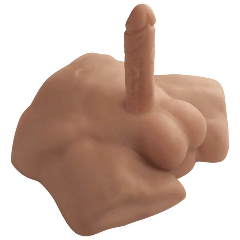 Silexd - apollo s realistic half male torso caramel