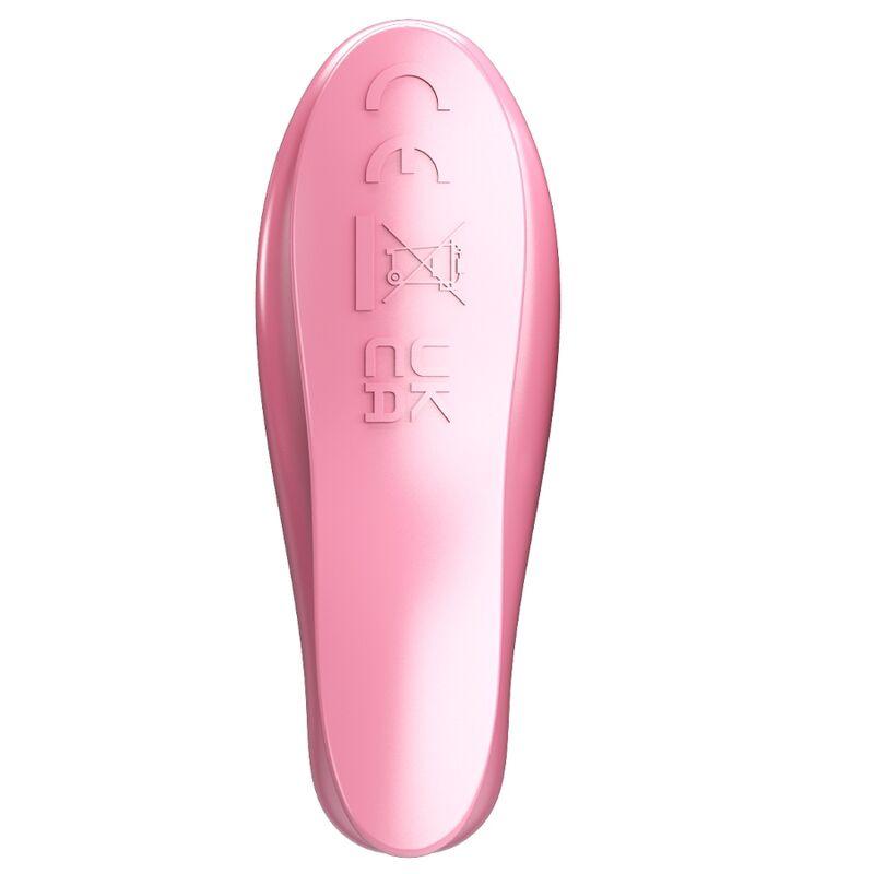 Pretty Love - Leaf Vibrating Nipple Clamps Pink