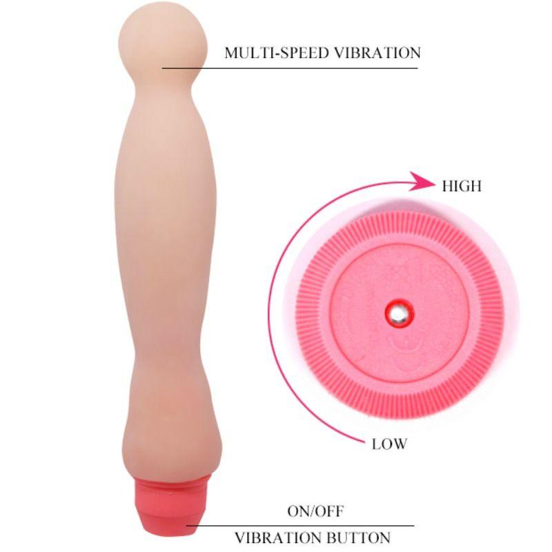 Flexi Vibe Sensual Spine Vibrating Dildo 22 Cm 4