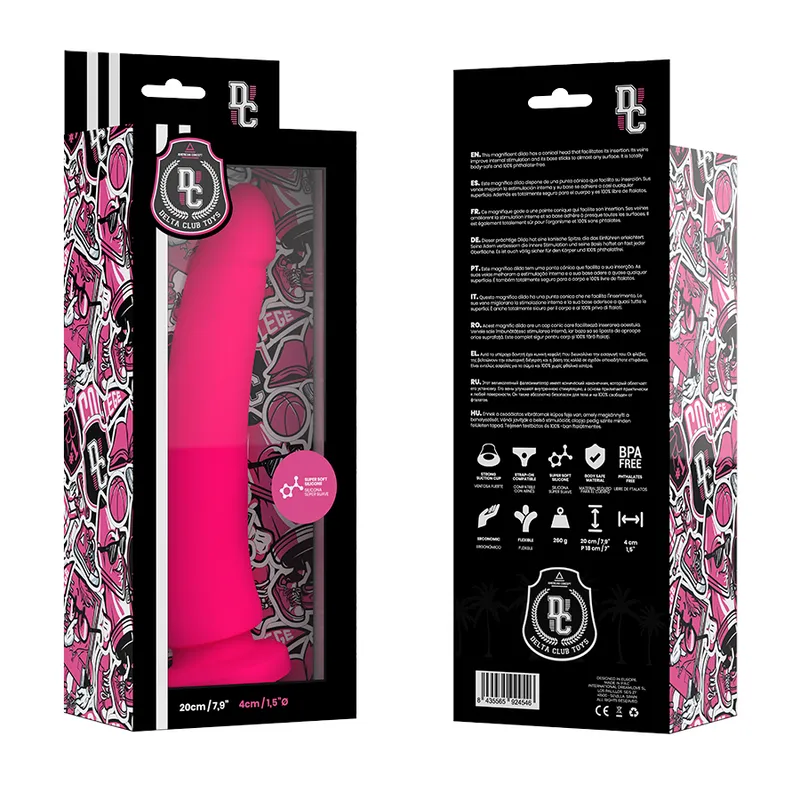 Delta Club Toys Dong Pink Silicone 20 X 4cm