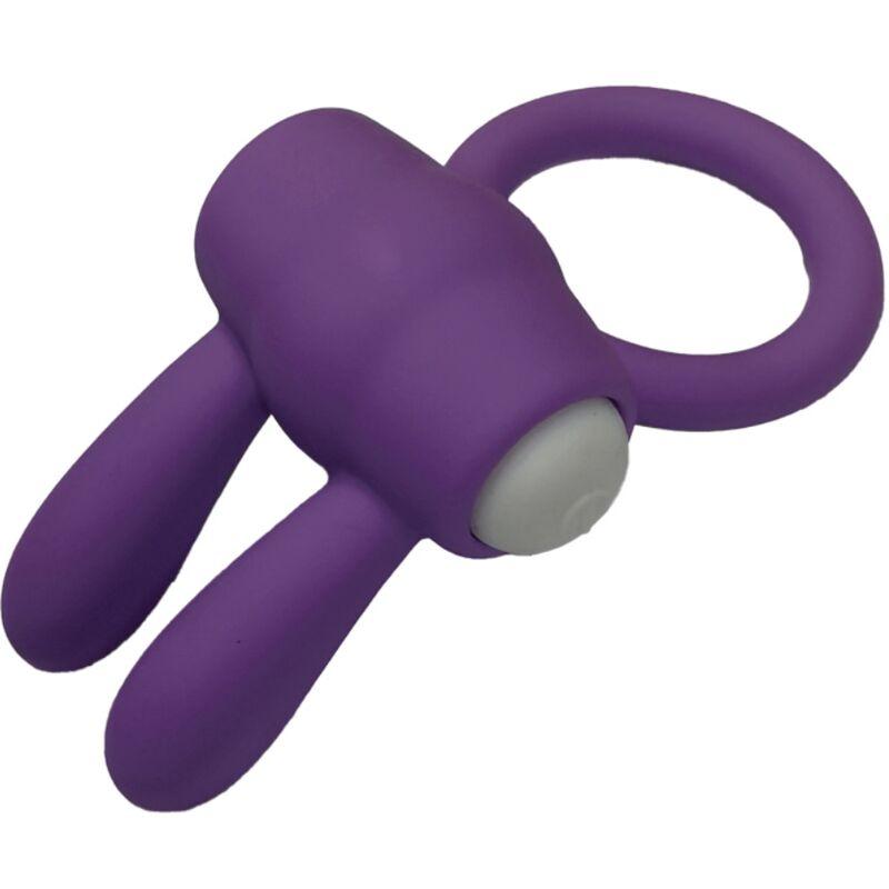 Armony - mr bunny vibrator ring silicone purple 2