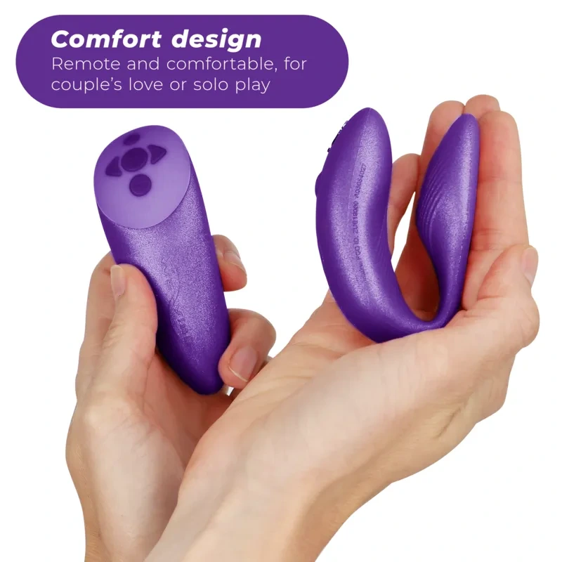 We-Vibe - Chorus Vibrator For Couples With Lilac Squeeze Control 1