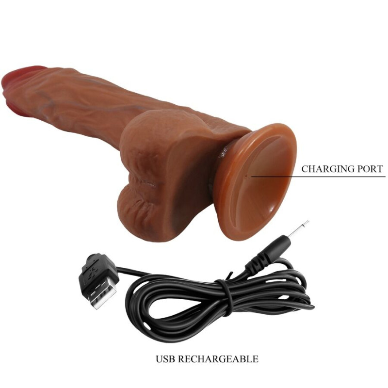 Baile - calisto realistic dildo 24 cm flesh 6