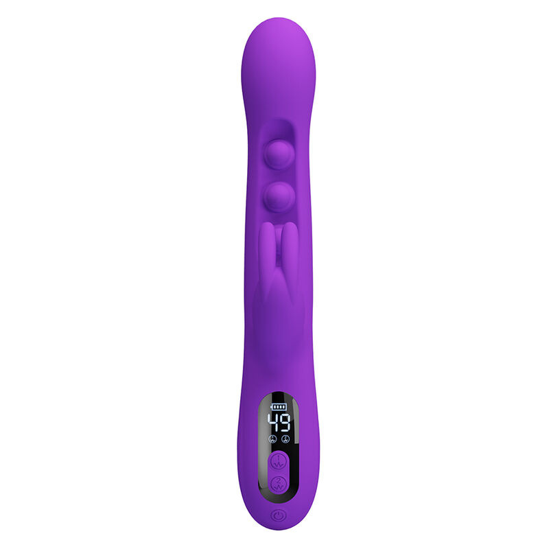 Pretty love - sabien rabbit vibrator with tapping stimulation and purple led 5