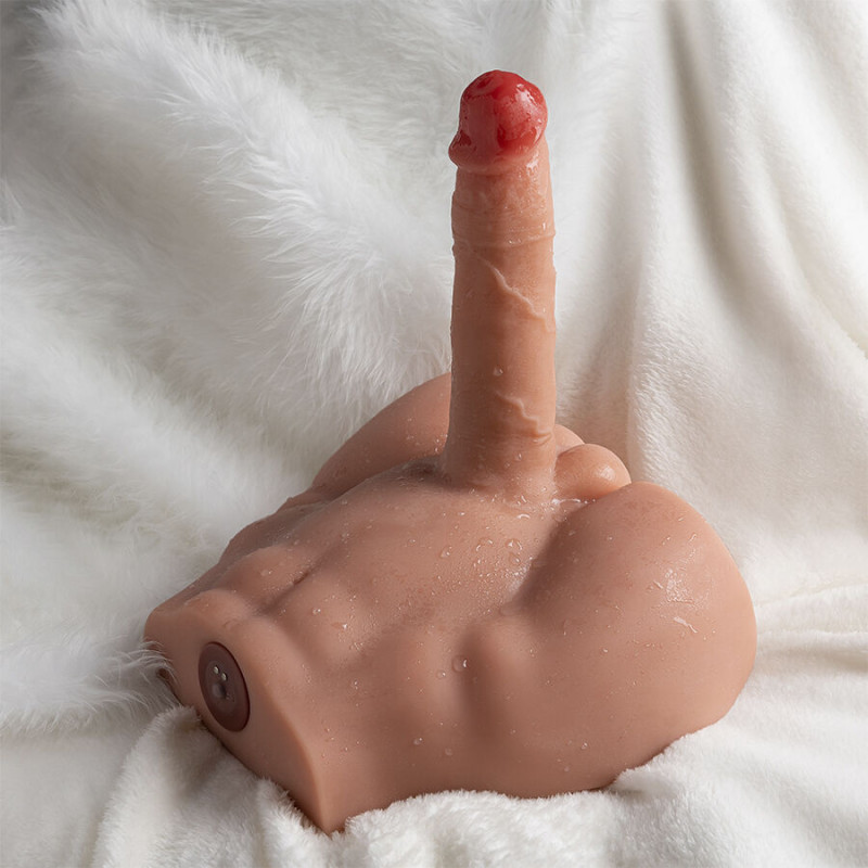Xise - peel dildo ass realistic dildo masturbator front position with thrusting 17.5 cm 4