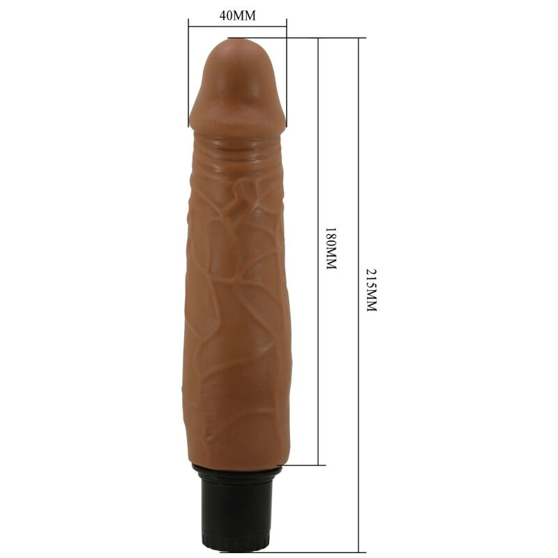 Pretty love - waldorf realistic vibrator 18 cm -o- 4 cm 6