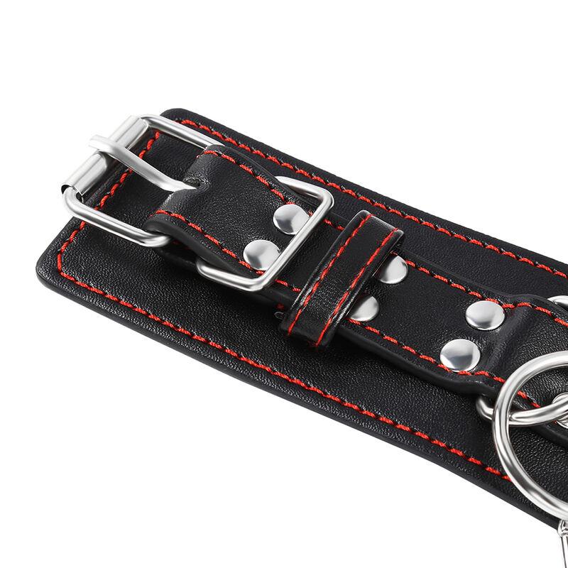 Ohmama Fetish Wrist Restraints With Heart Inlay 8