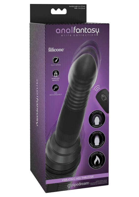 Anal Fantasy Vibrating Ass Thrusster - Multifunkčný Vibrátor 2