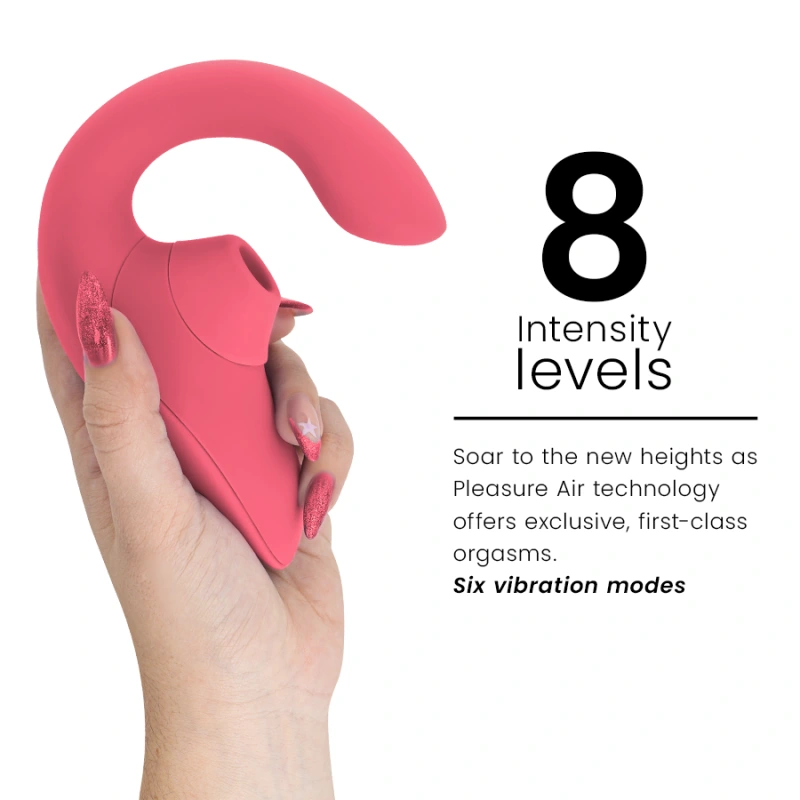 Womanizer - blend rabbit vibrator stimulator vibrant rose 4