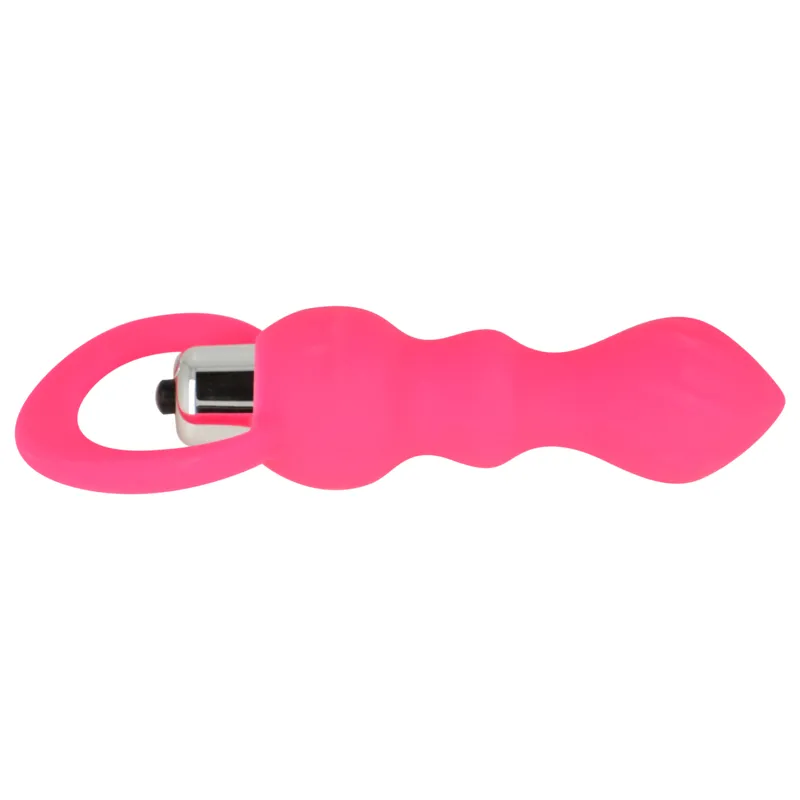 Ohmama Vibrating Butt Plug 9 Cm - Pink