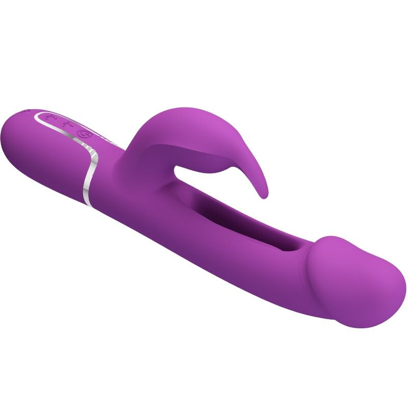 Pretty love - kampas 3 in 1 multifunction rabbit vibrator purple 3
