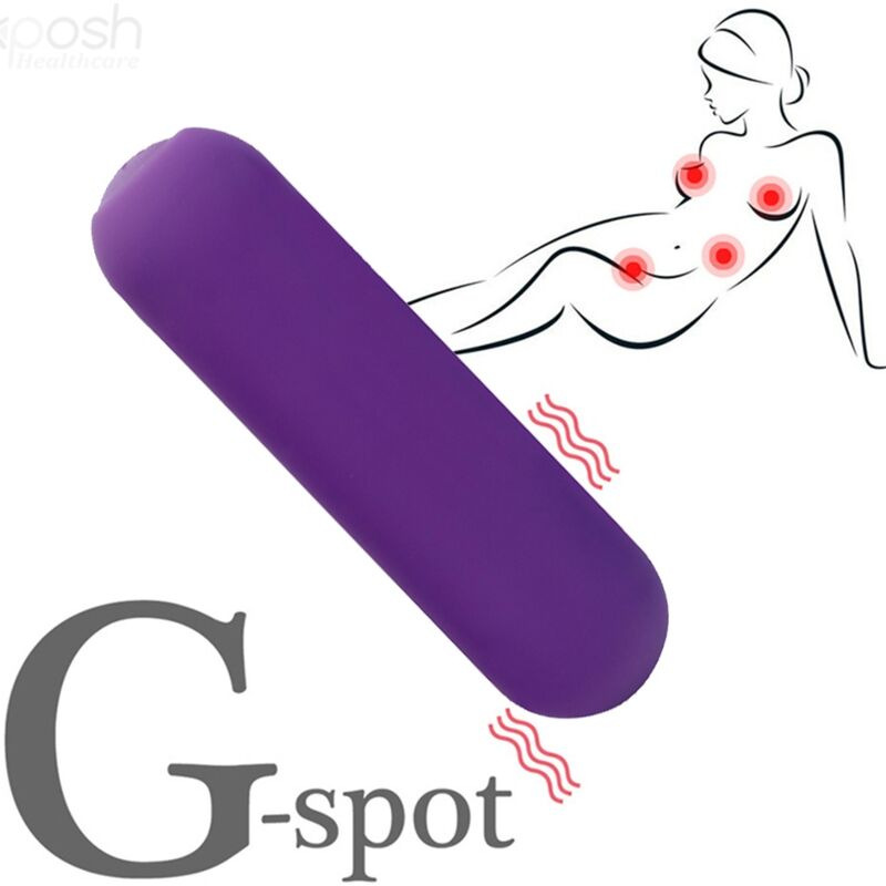 Armony - splash joie vibrator bullet silicone remote control 10 vibrations 75 x 19 cm purple 4