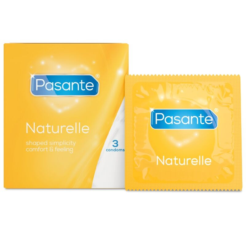 Pasante - naturelle kondómy 3 ks 1